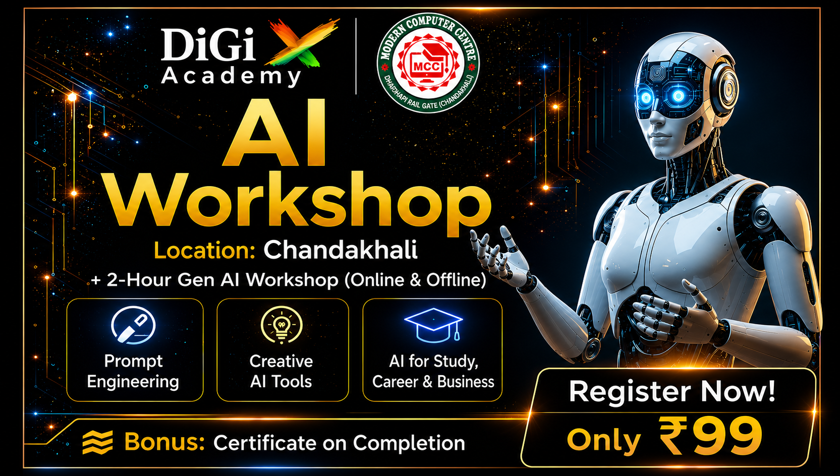 AI Workshop at Chandakhali